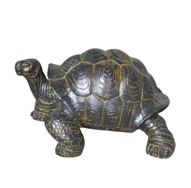 Product image 4 of the product “Turtle, 47cm Length | GRC (Glassfibre Reinforced Concrete), Copper Finish ”